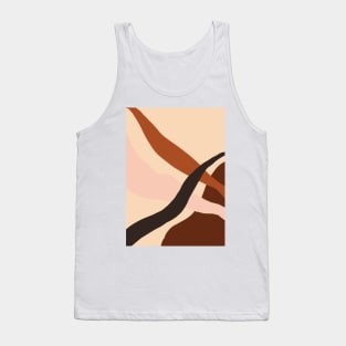 Abstract Earth Tones 3.4 Tank Top